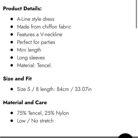 SHOWPO MINI DRESS - Picture 3 of 3